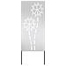 Pannello Decorativo da Giardino Altro Argento 50 x 140 cm - Foto miniatura 1