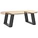 Gambe per Tavolino da Caffè a Forma di U 2 pz Antracite 40x(30-31) cm Acciaio - Foto miniatura 8