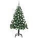 Albero di Natale artificiale Verde 180 x 40 cm PVC - Foto miniatura 4