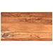 Piano Tavolo 110x70x3,8 cm Rettangolare Legno Massello Acacia - Foto miniatura 1