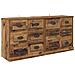 Sideboards con cassetto 2 pcs Legno vecchio 70 x 35,5 x 67,5 cm - Foto miniatura 5