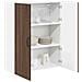 Pensile cucina con lo scaffale Rovere Marrone 80 x 31 x 100 cm - Foto miniatura 3