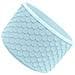 Macaron Azzurro Chiaro A Squame Di Pesce Manicotto In Silicone - Misura Universale Per Tazze Da 12oz-40oz - Foto miniatura 2
