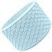 Macaron Azzurro Chiaro A Squame Di Pesce Manicotto In Silicone - Misura Universale Per Tazze Da 12oz-40oz - Foto miniatura 4