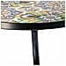 Set 3 Pezzi In Mosaico E Ferro Battuto, Verde, 33x33x37h-28x28x33h-23x - Foto miniatura 6