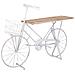 Espositore A Forma Di Bicicletta Bianco 147x34,50x102 - Foto miniatura 1