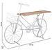 Espositore A Forma Di Bicicletta Bianco 147x34,50x102 - Foto miniatura 3
