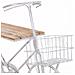 Espositore A Forma Di Bicicletta Bianco 147x34,50x102 - Foto miniatura 5
