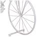 Espositore A Forma Di Bicicletta Bianco 147x34,50x102 - Foto miniatura 6