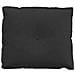 Cuscino per Schiena Nero 60 x 50 cm Tessuto in Microfibra - Foto miniatura 5