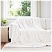 Coperte da Pile 6 pcs Bianco 270 x 240 cm Panno - Foto miniatura 2