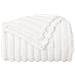 Coperte da Pile 6 pcs Bianco 270 x 240 cm Panno - Foto miniatura 5
