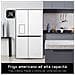 GSLC40EPPE Frigo Syde-by-Side, Classe E, 638L, Porte piatte, Dispenser con allaccio, Linear Cooling, Matte Black - Foto miniatura 5