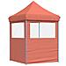 Tenda Party Terracotta 200 x 200 x 306 cm Tessuto Oxford - Foto miniatura 6