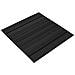 Piastrella per Tappeto Rigato Grigio Chiaro 50 x 50 cm 36 pcs - Foto miniatura 1