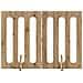 Recinto pieghevole per animali 2 pcs Rovere Artigianale - Foto miniatura 1