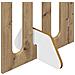 Recinto pieghevole per animali 2 pcs Rovere Artigianale - Foto miniatura 6