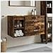Set di mobili per il bagno 2 pcs Rovere Fumo - Foto miniatura 2