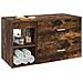 Set di mobili per il bagno 2 pcs Rovere Fumo - Foto miniatura 6