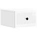 Mobiletto da notte a muro 2 pcs Bianco Lucido 33 x 34,5 x 20 cm - Foto miniatura 3