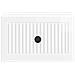 Mobiletto da notte a muro 2 pcs Bianco Lucido 33 x 34,5 x 20 cm - Foto miniatura 5