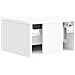 Mobiletto da notte a muro 2 pcs Bianco Lucido 33 x 34,5 x 20 cm - Foto miniatura 7