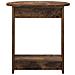 Tavolo laterale Rovere Fumo 50 x 39,5 x 55 cm - Foto miniatura 4