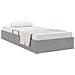 Letto con Contenitore Grigio Chiaro 203 x 100 cm Tessuto - Foto miniatura 1