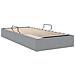 Letto con Contenitore Grigio Chiaro 203 x 100 cm Tessuto - Foto miniatura 9