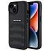 Amg Custodia In Pelle Con Linee Impressa Per Iphone 15 Plus - Nera - Foto miniatura 1