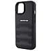Amg Custodia In Pelle Con Linee Impressa Per Iphone 15 Plus - Nera - Foto miniatura 6