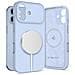 Custodia In Silicone Blu Per Iphone 17 Con Magsafe - Foto miniatura 1