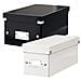 scatola archivio cd clickstore bianco metal - Foto miniatura 1