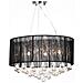 Lampadario Moderno con 85 Cristalli Nero - Foto miniatura 1