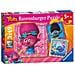 Puzzle Trolls 3 x 49 pz 17 x 17 cm 08013 - Foto miniatura 1