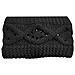Fascia Donna Lana Treccia Nero Taglia Unica - Foto miniatura 1