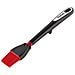 Pennello In Silicone Ingenio K2072414, Dimensioni: 32,5 X 9,2 X 2,7 Cm, Colore: Nero / rosso - Foto miniatura 1
