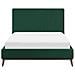 Letto In Velluto Verde Scuro 140x200cm Bayonne - Foto miniatura 19