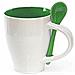 Cucinare Bigbuy Tazza Con Cucchiaio (350 Millilitri) Bicolor 149.459. - Foto miniatura 2
