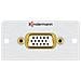 Konnect 50 Alu - Modulares Faceplate-snap-in - Hd-15 (7444000901)  - Foto miniatura 1
