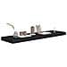 Scaffali A Parete 2 Pz Neri 90x23,5x3,8 Cm In Mdf - Foto miniatura 3
