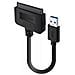 U30AS25 cavo di interfaccia e adattatore USB-A SATA Nero - Foto miniatura 1
