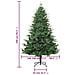 Albero Di Natale Artificiale Verde 240cm Pvc E Pe - Foto miniatura 4