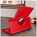 Custodia Samsung Galaxy Tab A8 10.5 2021 Copertina Supporto Rotante 360° Rossa - Foto miniatura 2