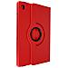 Custodia Samsung Galaxy Tab A8 10.5 2021 Copertina Supporto Rotante 360° Rossa - Foto miniatura 3