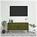 Mobile Tv Verde Oliva 105x35x50 Cm In Acciaio - Foto miniatura 1