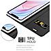 Custodia Compatibile Con Apple Iphone 13 Pro Max In Classy Nero - Coperchio Protettiva Con Chiusura Magnetica, Funzione Stand E Tasca Per Le Carte - Foto miniatura 8