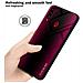 Custodia Compatibile Con Samsung Galaxy A20s - Ottica A Strisce In Cremisi Rosa - Coperchio Protettivo In Vetro Temperato E Silicone Tpu - Foto miniatura 6