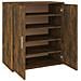 Scarpiera Rovere Fumo 60x35x70 Cm In Legno Multistrato - Foto miniatura 2