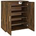 Scarpiera Rovere Fumo 60x35x70 Cm In Legno Multistrato - Foto miniatura 11